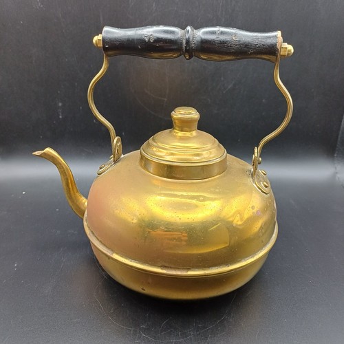 Old vintage brass kettle - kettle, with