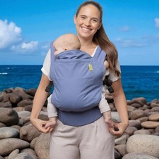 Cotton Baby Carrier Boba Baby Carriers Backpack Blue Adjustable 0-36+ Months