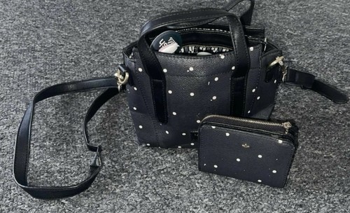 Ladies black nica handbag - ladies,