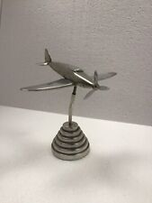 Vintage Car Mascot - Aeroplane Mascot on Stand - Vintage Airplane Model Mascot