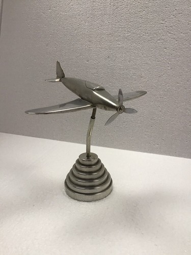 Vintage car mascot aeroplane - vintage,