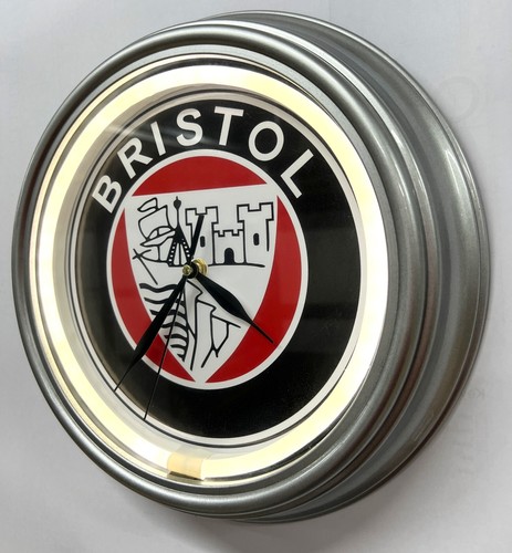 Bristol cars white - bristol, 'neon
