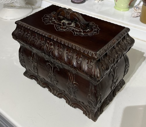Victorian style tea caddy - victorian,