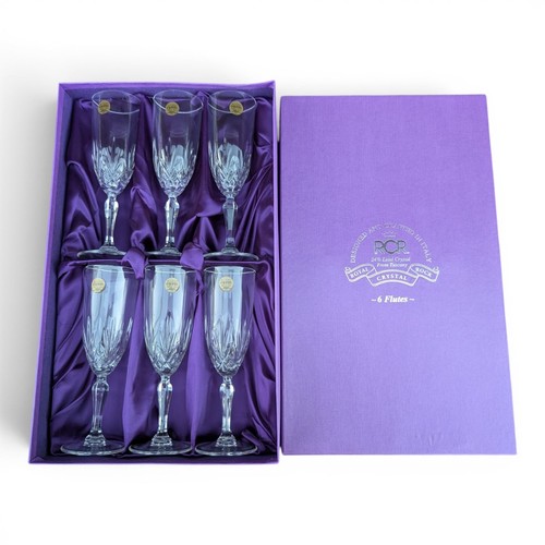 Royal crystal rock wine flutes - royal,