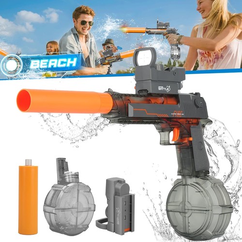 Electric water gun - water,