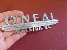 VTG AUTO DEALERSHIP NAME BADGE