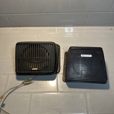  Vintage one Sharp one unbranded Classic Car Parcel Shelf Speakers untested 