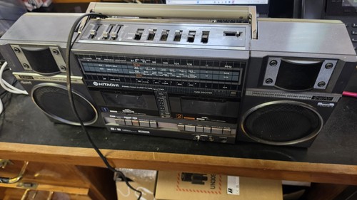Hitachi trk w55e double radio - trk-w55e,