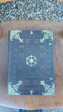Vintage Embossed Family Holy Bible with Colour Plates - Religious Gift Book