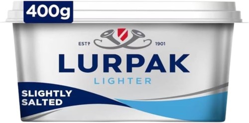 Light butter slightly salted - light,