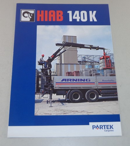 Brochure hiab building crane - building,