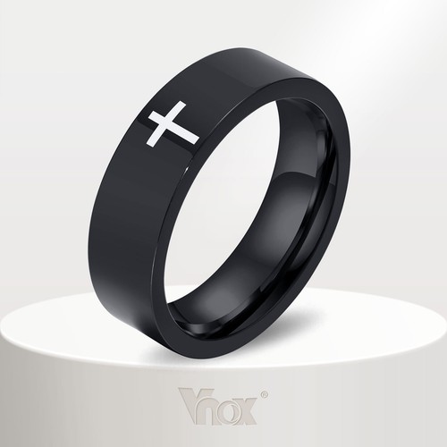 Basic cross rings for men - rings,
