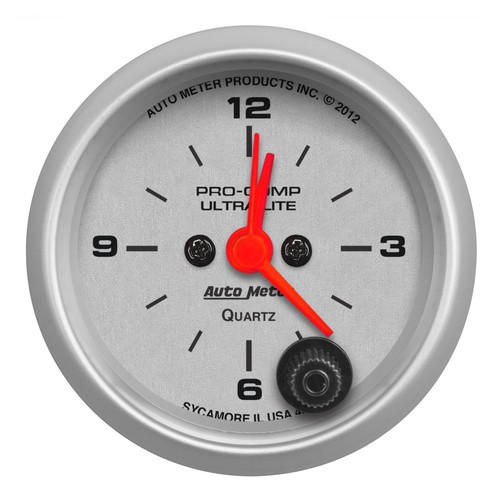 Autometer 4385 clock volt - autometer, 12