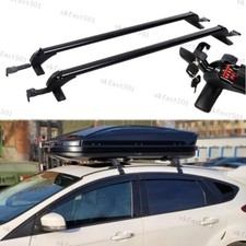 For Audi A4 B8 S4 B6 Lockable 43" Roof Racks Cross Bars Luggage Cargo Carriers