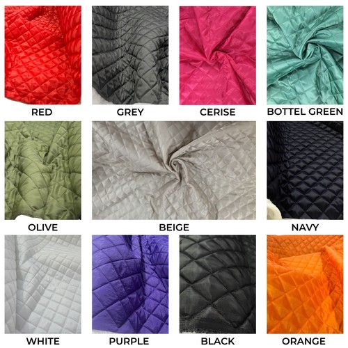 Quilted fabric lining - quilted,