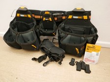 TOUGHBUILT TB CT 101 5P 5PC PRO CONTRACTOR  TOOL BELT RIG POUCH SET