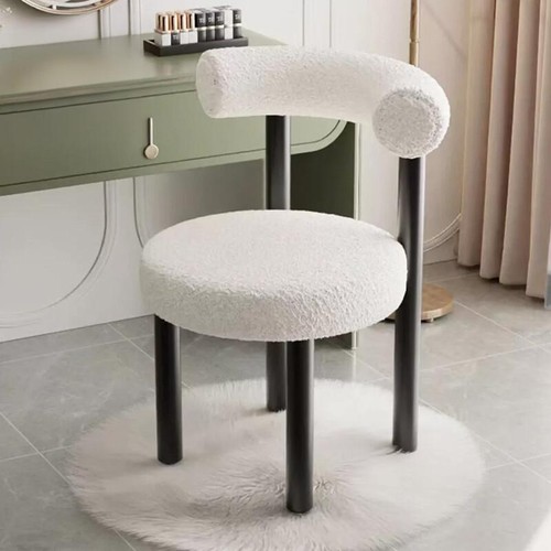 Soft makeup vanity chair - chair, with