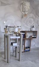 Micro Seiki 230/110v. 2x Tonearm Gold Edition Turntable Turntable Giradischi