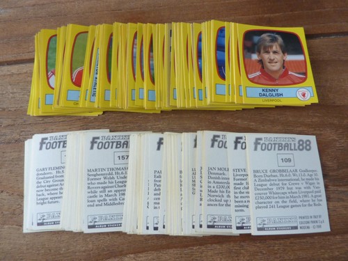 Panini football stickers - football,