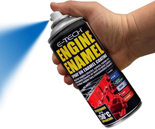 Heat resistant engine enamel - engine,