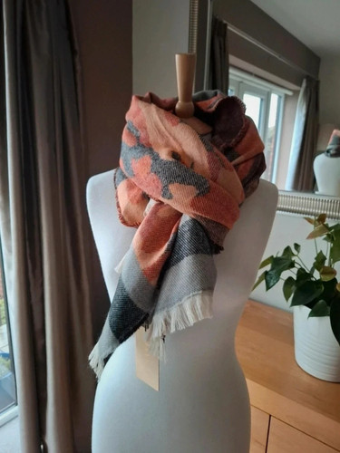 Jayley coral grey - , silk