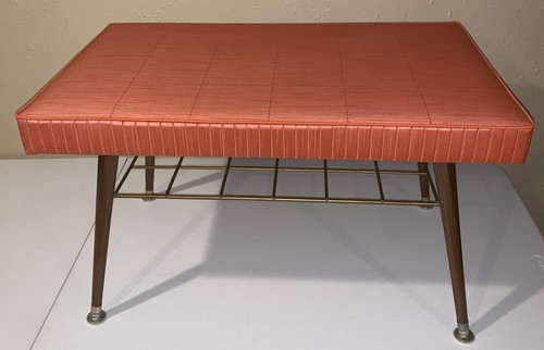 Vintage orange vinyl - vinyl, sofa