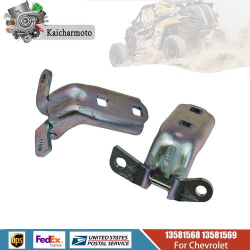 Door hinge lower - upper, pair