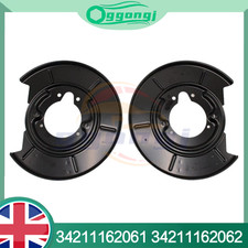 PAIR Rear Brake Dust Shields