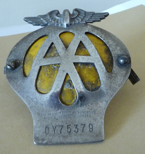Vintage car badge oy75379 - vintage,