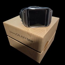 Samsung SM-V700 Galaxy Gear Smart Watch  Black Stainless Steel w/ Box