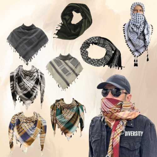 Shemagh keffiyeh scarf - keffiyeh,