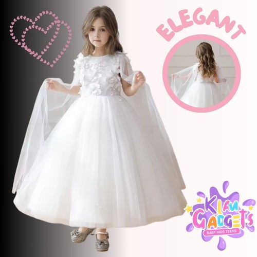Elegant princess girls dress - princess,