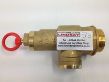 Slurry Tanker MEC BP Vacuum Pump 1 1/2" Safety Pressure Relief Valve All Models