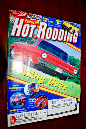 Popular hot rodding magazine - rodding,