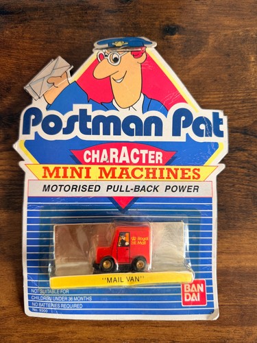 Vintage postman pat toys - postman,