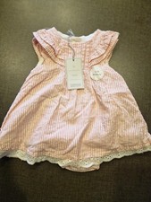 baby girls 0-3 months spanish party dress knickers Pants set clothes Next Day