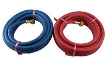 Oxygen & Acetylene 5m 3/8 bore gas welding hoses cutting burning or hose sets