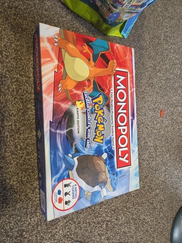 Pokemon monopoly board game - pokemon,