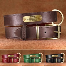 Heavy Duty Genuine Leather Dog