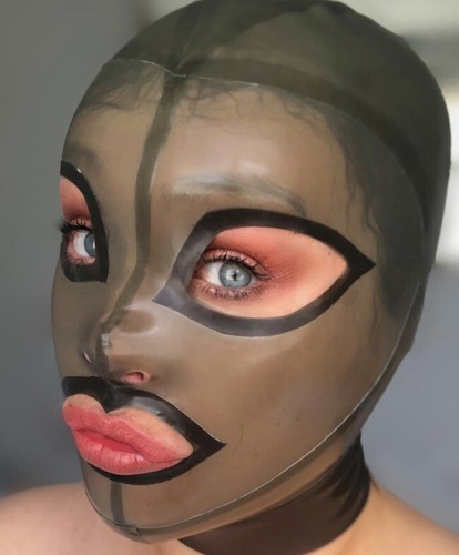 Latex gummi rubber hood - gummi,