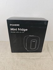 FOHERE Mini Fridge Portable, 5 Liter/6 Cans Small Fridge Cooler, Quiet, USB+AC