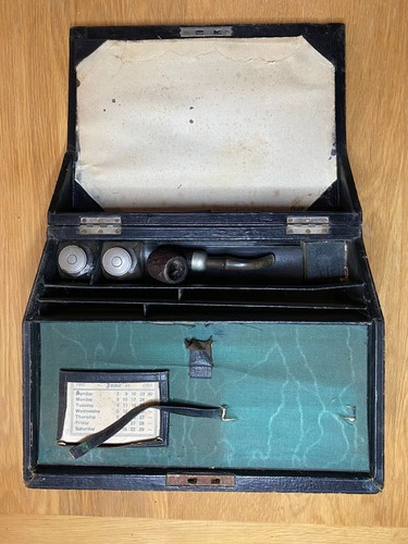 Wooden writing box vintage - wooden,