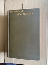 Oliver Goldsmith - The Complete Works of...very rare early edition 1886