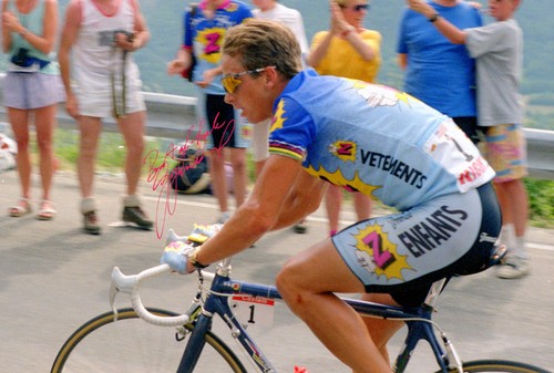 Photo signed greg lemond - a3,