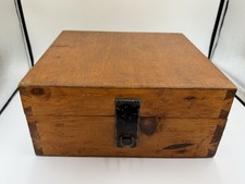 Vintage Wooden Storage Box