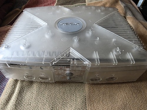 Xbox original crystal shell - xbox,