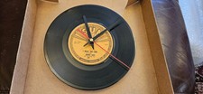 Johnny Cash Wall Clock 7" Vinyl Record Walk The Line Great Gift