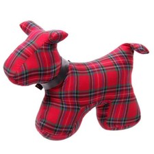 Tartan Scottie Dog Shaped Door