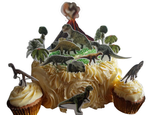 Dinosaur jurassic volcano - dinosaur,