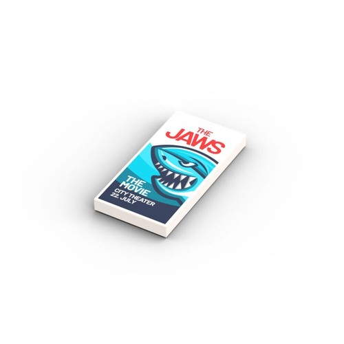 The jaws poster custom - the,